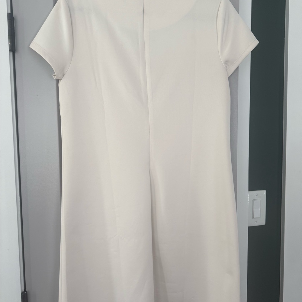 Catherine Ivory Embellished Shift Dress - Picture 2 of 4